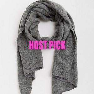 TORRID GRAY BOUCLE SCARF